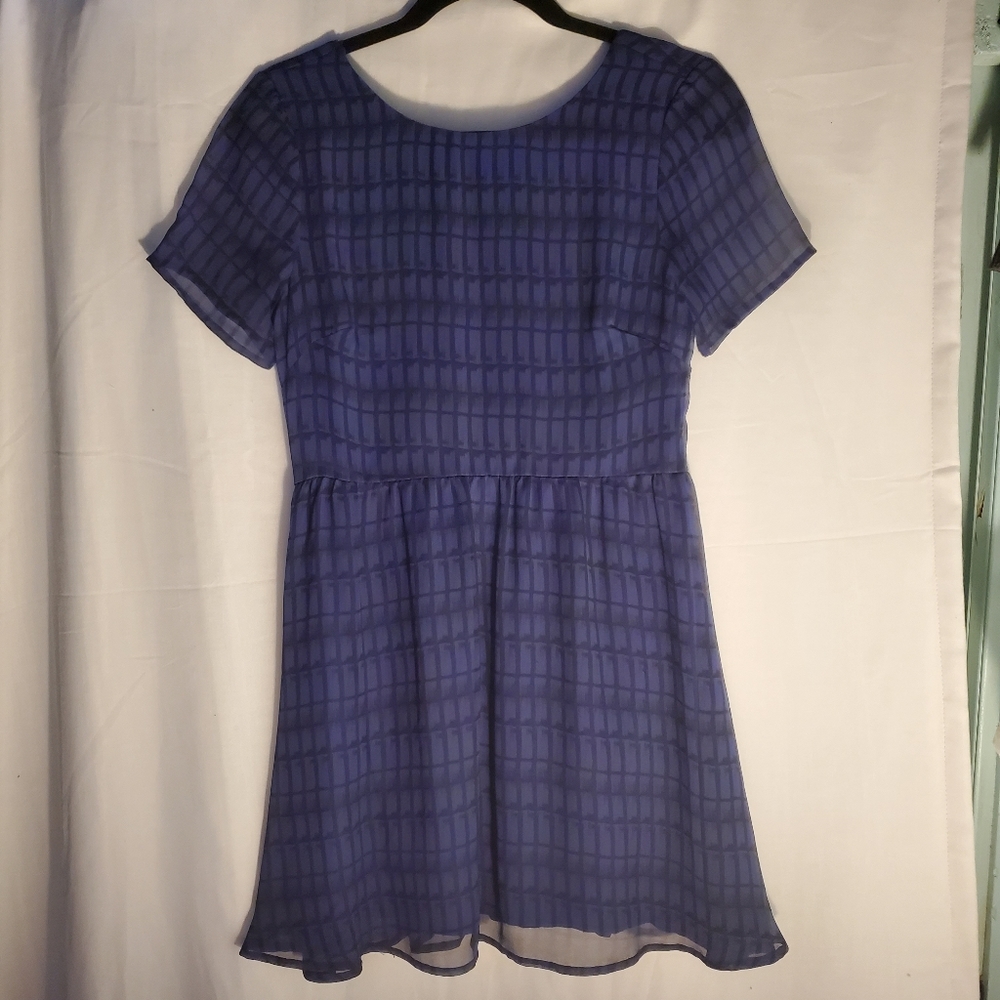 Lush V-Back Skater Dress ASO Teen Wolf